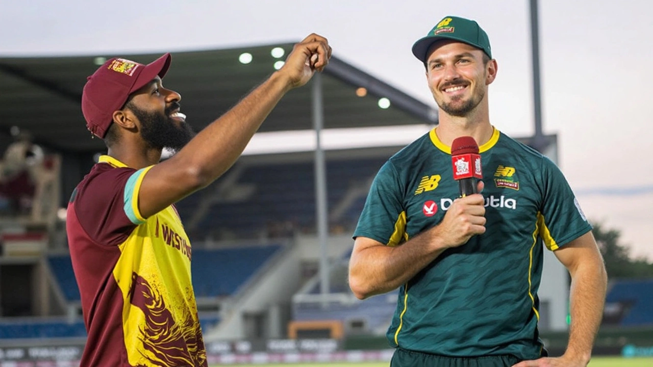 Mitchell Owen Shines on Debut as Australia Defeats West Indies in First T20I Thriller